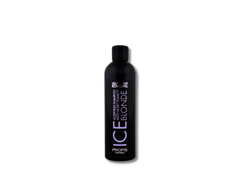 PROFIS ICE BLONDE szampon anty-żółty do włosów blond i siwych 250 ml