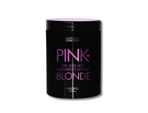 PROFIS PINK BLONDE odżywcza maska do włosów z różowym pigmentem 1000 ml