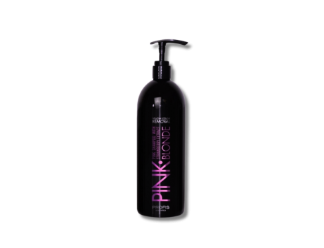 PROFIS PINK BLONDE odżywczy szampon do włosów z różowym pigmentem 1000 ml