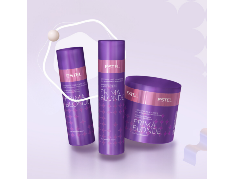 ESTEL PRIMA BLONDE balsam nabłyszczający chłodne odcienie blondu 1 000 ml - 4
