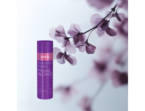 ESTEL PRIMA BLONDE balsam nabłyszczający chłodne odcienie blondu 200 ml - 3
