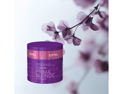 ESTEL PRIMA BLONDE maska nabłyszczająca chłodne odcienie blondu 300 ml - 3