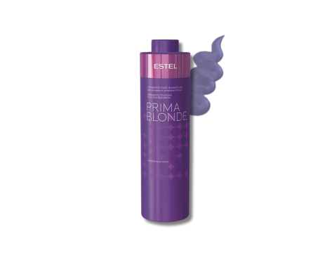 ESTEL PRIMA BLONDE szampon nabłyszczający chłodne odcienie blondu 1 000 ml - 2