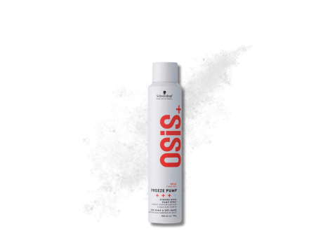 SCHWARZKOPF OSIS+ FREEZE PUMP lakier utrwalający w sprayu mocny 200 ml - 2