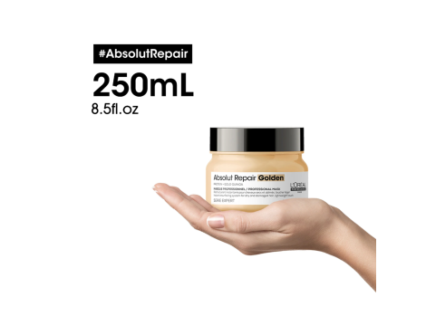 L'OREAL ABSOLUT REPAIR maska regenerująca do włosów zniszczonych 250 ml - 3