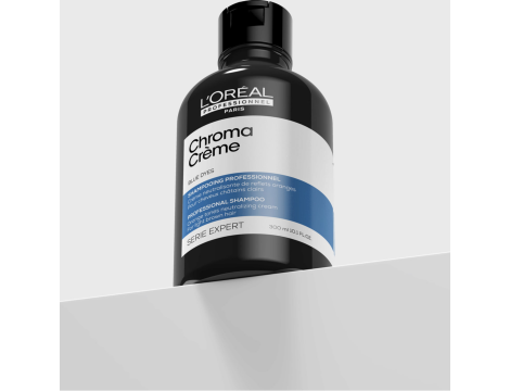 L'OREAL CHROMA CREME szampon neutralizujący ciepłe tony 300 ml | Blue - 4