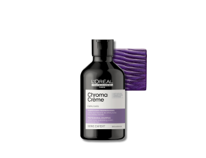 L'OREAL CHROMA CREME szampon neutralizujący żółte odcienie 300 ml | Purple - image 2