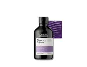 L'OREAL CHROMA CREME szampon neutralizujący żółte odcienie 300 ml | Purple - image 2