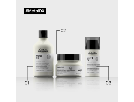 L'OREAL METAL DETOX maska zabezpieczająca włosy po koloryzacji 250 ml - 4