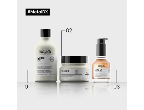 L'OREAL METAL DETOX skoncentrowany olejek ochronny do włosów 50 ml - 4