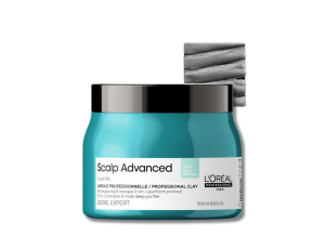 L'OREAL SCALP ADVANCED CLAY 6% maska oczyszczająca z glinką 2w1 500 ml - image 2