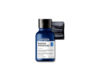 L'OREAL SERIOXYL ADVANCED szampon oczyszczający i zagęszczający 100 ml - image 2
