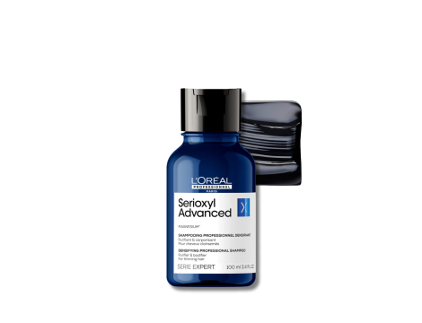 L'OREAL SERIOXYL ADVANCED szampon oczyszczający i zagęszczający 100 ml - 2