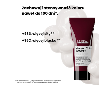 L'OREAL VITAMINO COLOR SPECTRUM odżywka pielęgnująco-nabłyszczająca 750 ml - 3