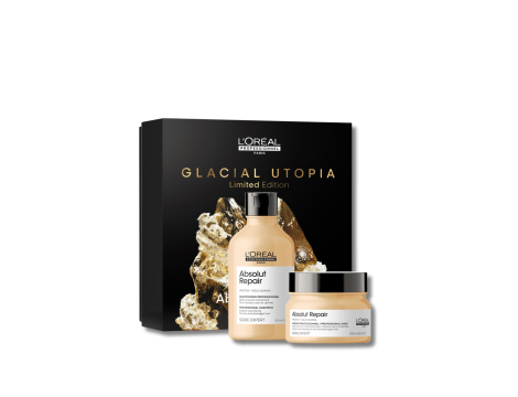 L'OREAL ABSOLUT REPAIR Glacial Utopia zestaw | szampon + maska