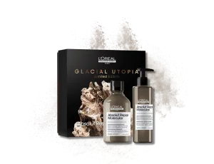 L'OREAL ABSOLUT REPAIR MOLECULAR Glacial Utopia zestaw | szampon + serum - image 2
