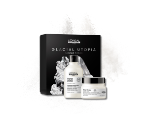 L'OREAL METAL DETOX Glacial Utopia zestaw | szampon + maska - image 2