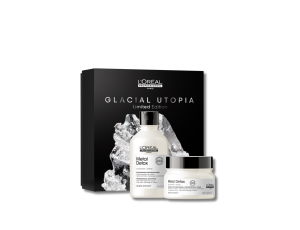 L'OREAL METAL DETOX Glacial Utopia zestaw | szampon + maska