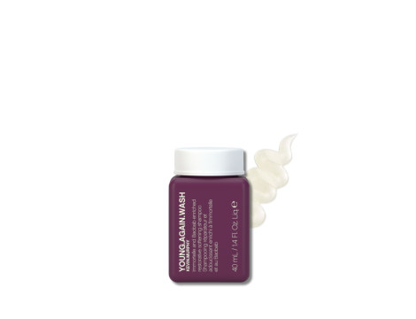 KEVIN MURPHY YOUNG.AGAIN WASH szampon odmładzająco-odbudowujący 40 ml - 2
