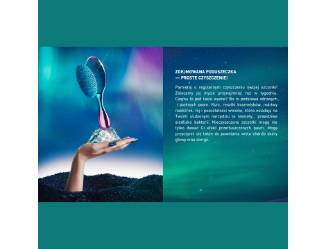 OLIVIA GARDEN DETANGLER M szczotka do rozczesywania | Aurora Blue Niebieska - 5