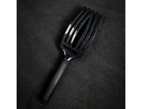 OLIVIA GARDEN FINGERBRUSH COMBO M szczotka z włosiem dzika | Black Onix - 5
