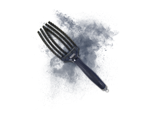 OLIVIA GARDEN FINGERBRUSH COMBO M szczotka z włosiem dzika | Blue Sapphire - image 2