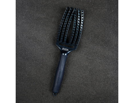 OLIVIA GARDEN FINGERBRUSH COMBO M szczotka z włosiem dzika | Blue Sapphire - 4