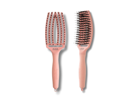 OLIVIA GARDEN FINGERBRUSH COMBO M szczotka z włosiem dzika | Clay Glina - 3