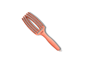 OLIVIA GARDEN FINGERBRUSH COMBO M szczotka z włosiem dzika | Coral Koralowa