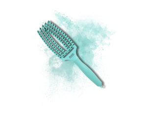 OLIVIA GARDEN FINGERBRUSH COMBO M szczotka z włosiem dzika | Fizzy Mint - image 2