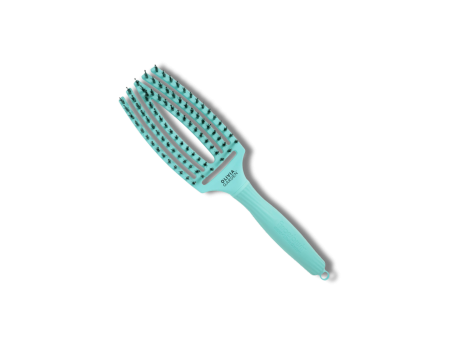 OLIVIA GARDEN FINGERBRUSH COMBO M szczotka z włosiem dzika | Fizzy Mint