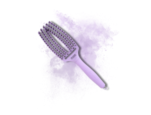 OLIVIA GARDEN FINGERBRUSH COMBO M szczotka z włosiem dzika | Grape Soda - image 2