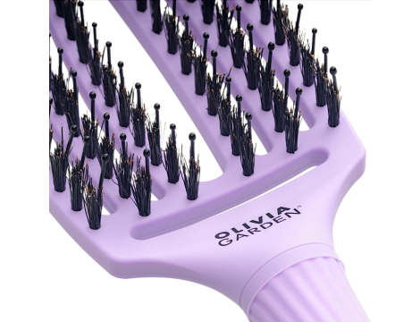 OLIVIA GARDEN FINGERBRUSH COMBO M szczotka z włosiem dzika | Grape Soda - 4