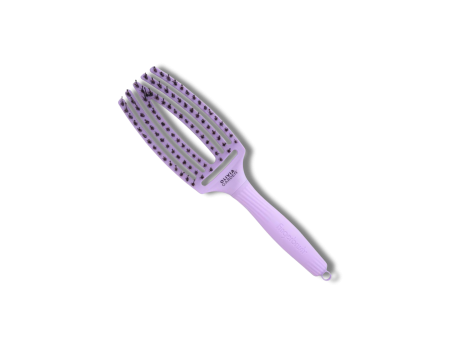OLIVIA GARDEN FINGERBRUSH COMBO M szczotka z włosiem dzika | Grape Soda