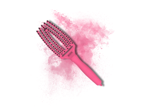 OLIVIA GARDEN FINGERBRUSH COMBO M szczotka z włosiem dzika | Hot Pink - image 2