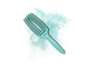 OLIVIA GARDEN FINGERBRUSH COMBO M szczotka z włosiem dzika | Mint Mięta - image 2
