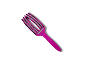 OLIVIA GARDEN FINGERBRUSH COMBO M szczotka z włosiem dzika | Neon Purple