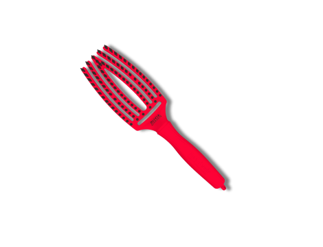 OLIVIA GARDEN FINGERBRUSH COMBO M szczotka z włosiem dzika | Passion Red