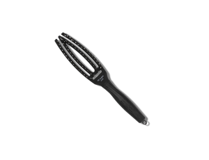 OLIVIA GARDEN FINGERBRUSH COMBO S szczotka z włosiem dzika | Black Czarna