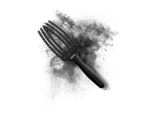 OLIVIA GARDEN FINGERBRUSH IONIC M szczotka do rozczesywania | Black Czarna - image 2
