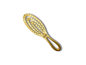OLIVIA GARDEN HOLIDAY GOLD szczotka do włosów podróżna | Gold Złota
