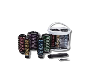 OLIVIA GARDEN MULTIBRUSH 6 KIT zestaw szczotek | rączka + 26 36 46 56 66 mm