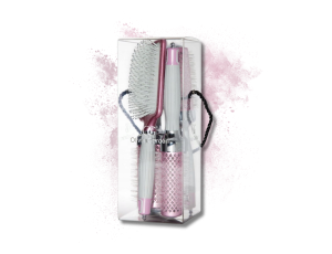 OLIVIA GARDEN NANO THERMIC zestaw szczotek płaska, 34, 44, 54 mm Róż 4 szt. - image 2