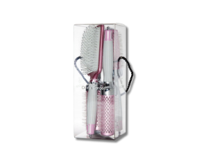 OLIVIA GARDEN NANO THERMIC zestaw szczotek płaska, 34, 44, 54 mm Róż 4 szt.