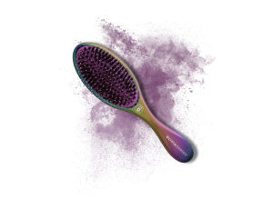 OLIVIA GARDEN STYLER M szczotka z włosiem dzika | Aurora Violet fioletowa - image 2