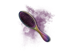 OLIVIA GARDEN STYLER M szczotka z włosiem dzika | Aurora Violet fioletowa - image 2