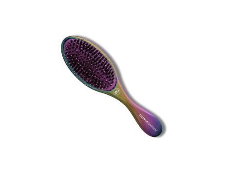 OLIVIA GARDEN STYLER M szczotka z włosiem dzika | Aurora Violet fioletowa