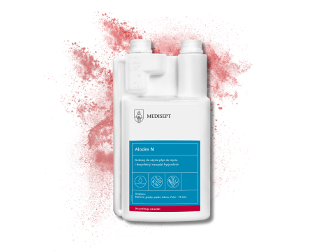 MEDISEPT ALODES N płyn do mycia dezynfekcji narzędzi fryzjerskich 1000 ml - 2