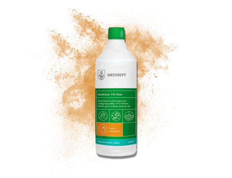 MEDISEPT MEDICLEAN 110 Floor koncentrat do mycia podłóg 1000 ml - 2