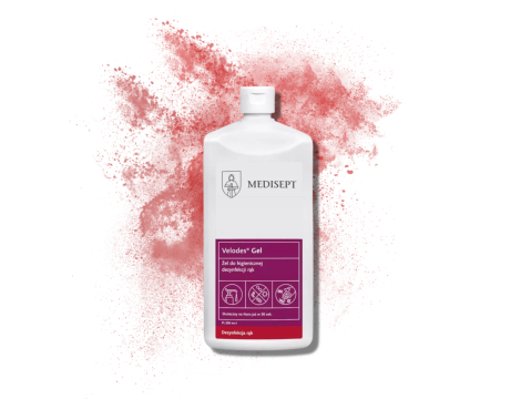 MEDISEPT VELODES Gel żel do higienicznej dezynfekcji rąk 500 ml - 2